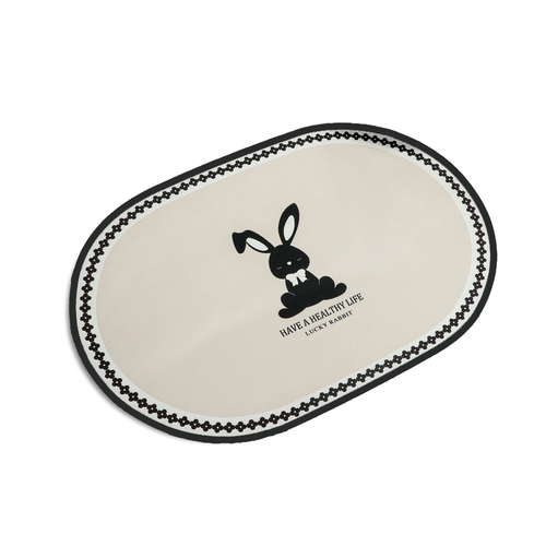 Anti-Slip Bathroom Large Bath Mat Bathroom Rugs Microfiber Bath Mat