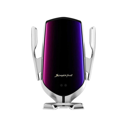 Trending New Product Auto Clamping R1 Car Charger Phone Holder 10W Car Wireless Charger Charging Qi For Smart Phone