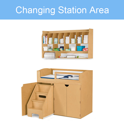 XIHA Children Library Home Furniture Acoustic Learning Tree Bookshelf For Childcare Daycare Shelves Reading Corner Room