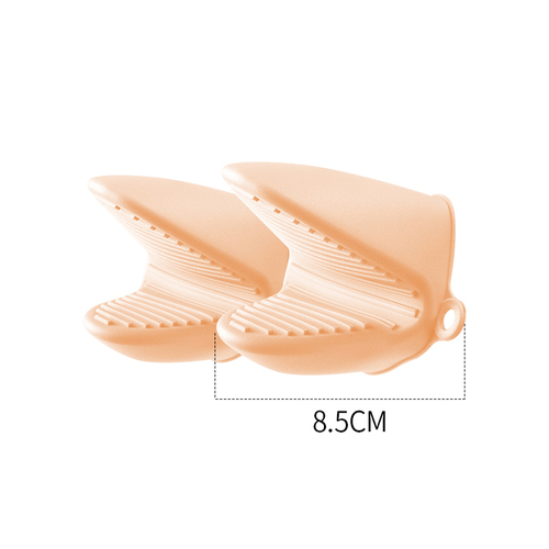 Kitchen Accessories Stainless Steel Plate Clips Anti-Scald  Silicone Mitts Plate Clamps Bowl Dish Clips Tongs Pot Clip