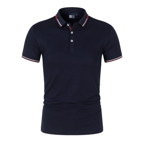  branded cotton spandex pique men's polo t shirt men's polo shirt supplier from China