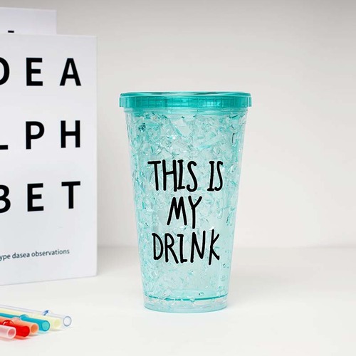 Double Layer Quick Frozen Magic Slushie Cup Homemade Cool Stuff for Smoothies Drinks Shakes Juices and Soda