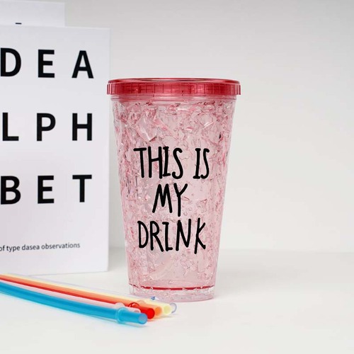 Double Layer Quick Frozen Magic Slushie Cup Homemade Cool Stuff for Smoothies Drinks Shakes Juices and Soda