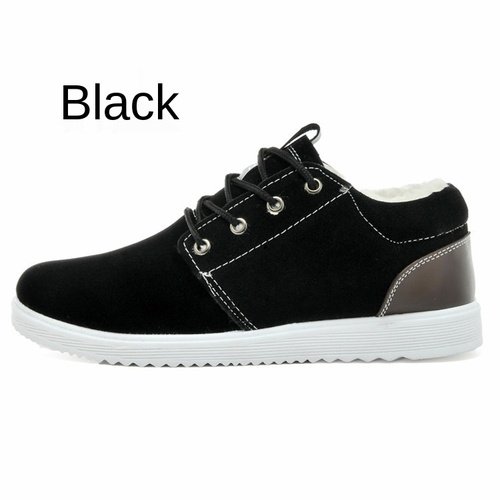 Winter Shoes Men's Thick Board Shoes to Keep Warm Cotton Casual Shoes