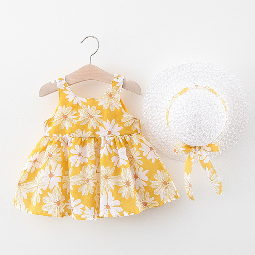 Summer Cute Baby Girl Tank Top Dress Princess Dress Baby Dress