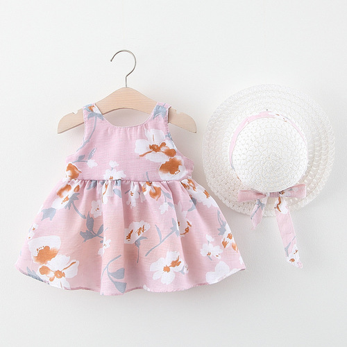 Summer Cute Baby Girl Tank Top Dress Princess Dress Baby Dress