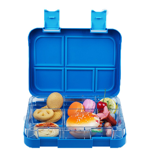 Kids School Lunch Box Prints Design Leak-proof 4&5 Compartment Food Container for Large Size Adult