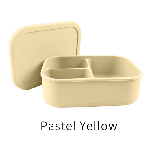 new product ideas 2023 BPA Free Collapsible Silicone Food Containers Silicone kids bento lunch box With Compartments