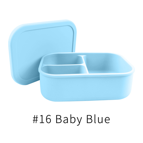 new product ideas 2023 BPA Free Collapsible Silicone Food Containers Silicone kids bento lunch box With Compartments