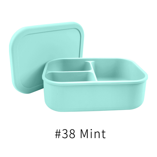 new product ideas 2023 BPA Free Collapsible Silicone Food Containers Silicone kids bento lunch box With Compartments