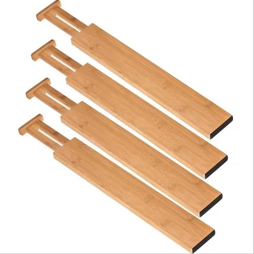 Diyue 43cm Drawer Dividers Kitchen Organizers Set of 4 Best for Kitchen, Bedroom, Dresser, Closet Adjustable & Expandabl