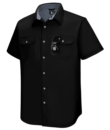 Men's Summer Thin Regular/classic Style Men's Short Sleeve Shirt Men's Button Shirt