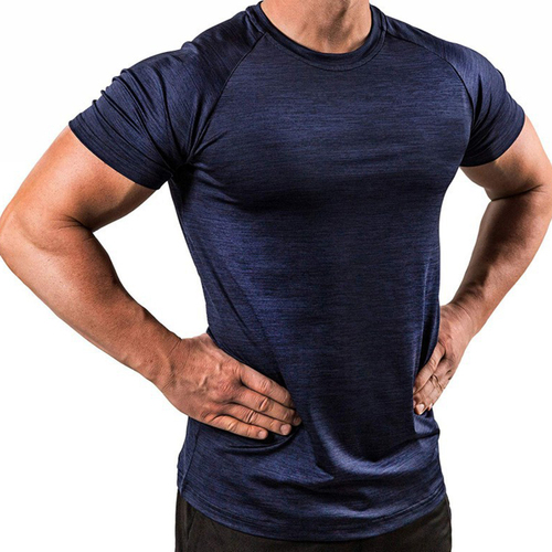  Private Label Mens Tops Bodybuilding Fitness Muscle Showing Compressed Tight Fit Design Gym Wear Men's Shirts