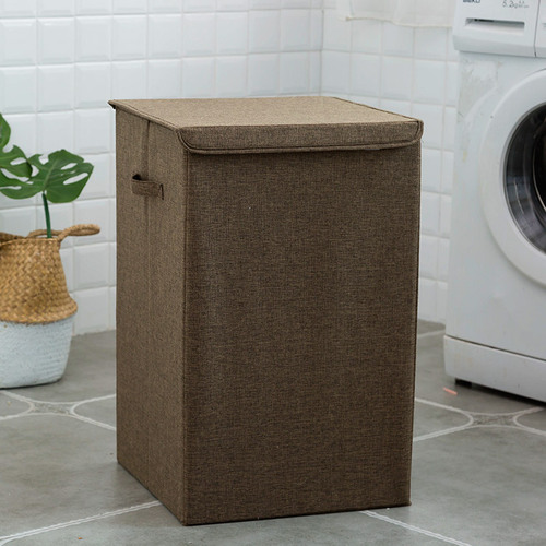 Collapsible Fabric Laundry Storage Basket - Easy Organization for Dirty Clothes