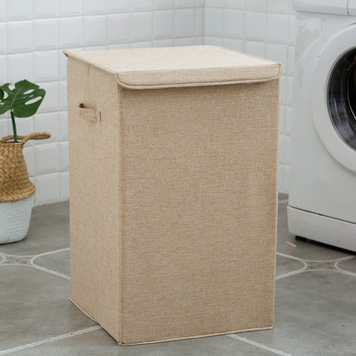 Collapsible Fabric Laundry Storage Basket - Easy Organization for Dirty Clothes