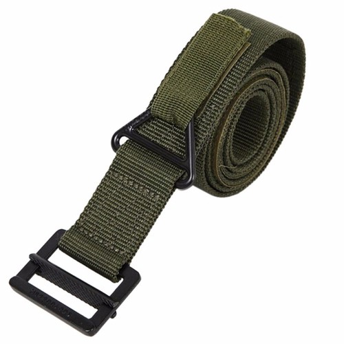 2023 New Men Belts Canvas Buckle Belt Male Boys Simple Work Tactical Waistband Jans Pants Luxury Brand Solid Straps