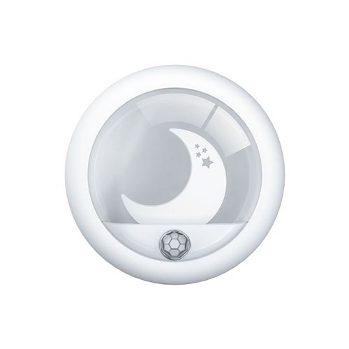 Cross-border night lights USB rotating induction lamp smart LED lights infrared induction lamp bedroom home nightlight