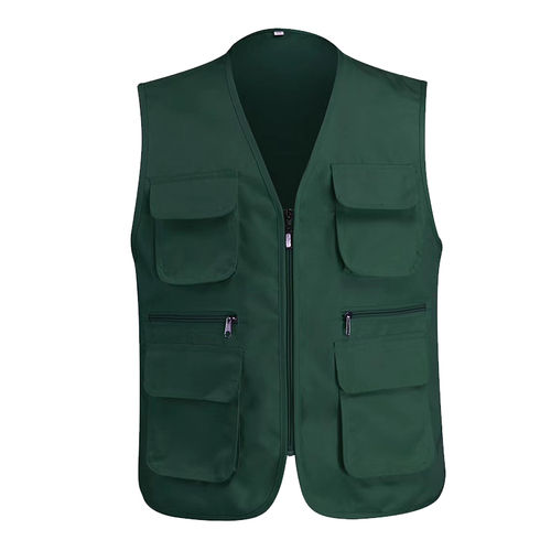 High Quality Men's Vests & Waistcoats Cargoes Fisherman Vest Waistcoat Hiking Camping Journalist Vest