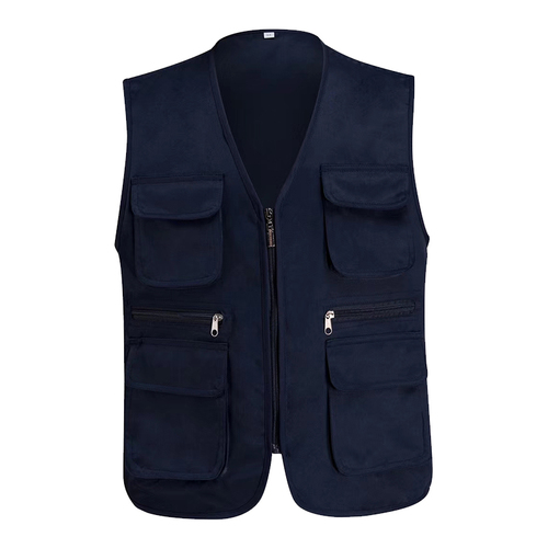 High Quality Men's Vests & Waistcoats Cargoes Fisherman Vest Waistcoat Hiking Camping Journalist Vest