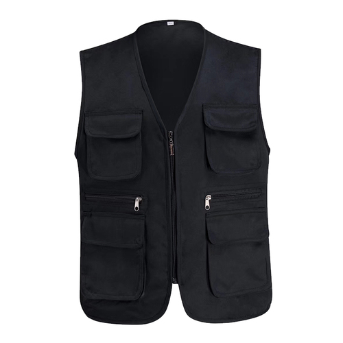 High Quality Men's Vests & Waistcoats Cargoes Fisherman Vest Waistcoat Hiking Camping Journalist Vest