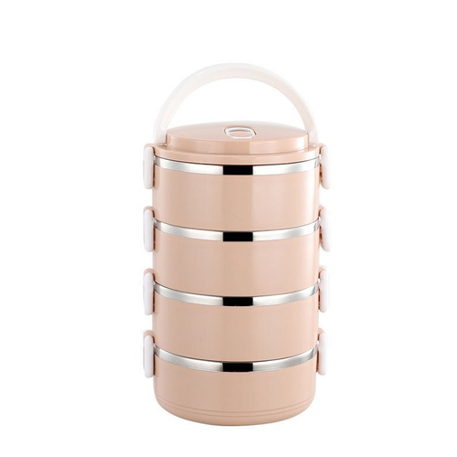 Multi-Layer Insulatated Lunch Box Portable Bento Case Big Capacity Food Grade Stainless Steel Lunch Box Food Container