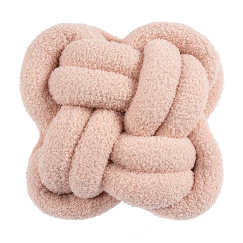 Hot Sale Plush Knot Pillow - Handmade Round Soft Decorative Throw