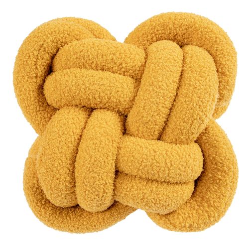 Hot Sale Plush Knot Pillow - Handmade Round Soft Decorative Throw