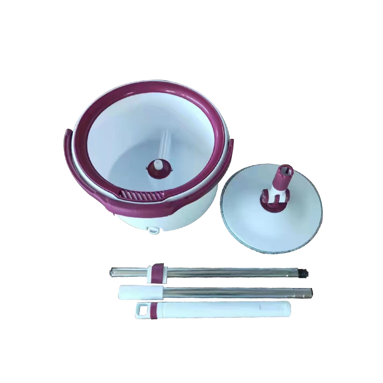 Magic 360 Round Cleaning Spinning Mop Height Adjustable Round Swift Microfiber Mop 