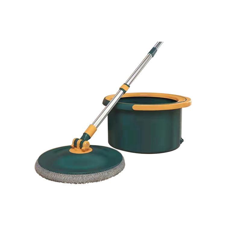 Magic 360 Round Cleaning Spinning Mop Height Adjustable Round Swift Microfiber Mop 