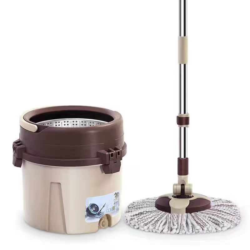 Magic 360 Round Cleaning Spinning Mop Height Adjustable Round Swift Microfiber Mop 