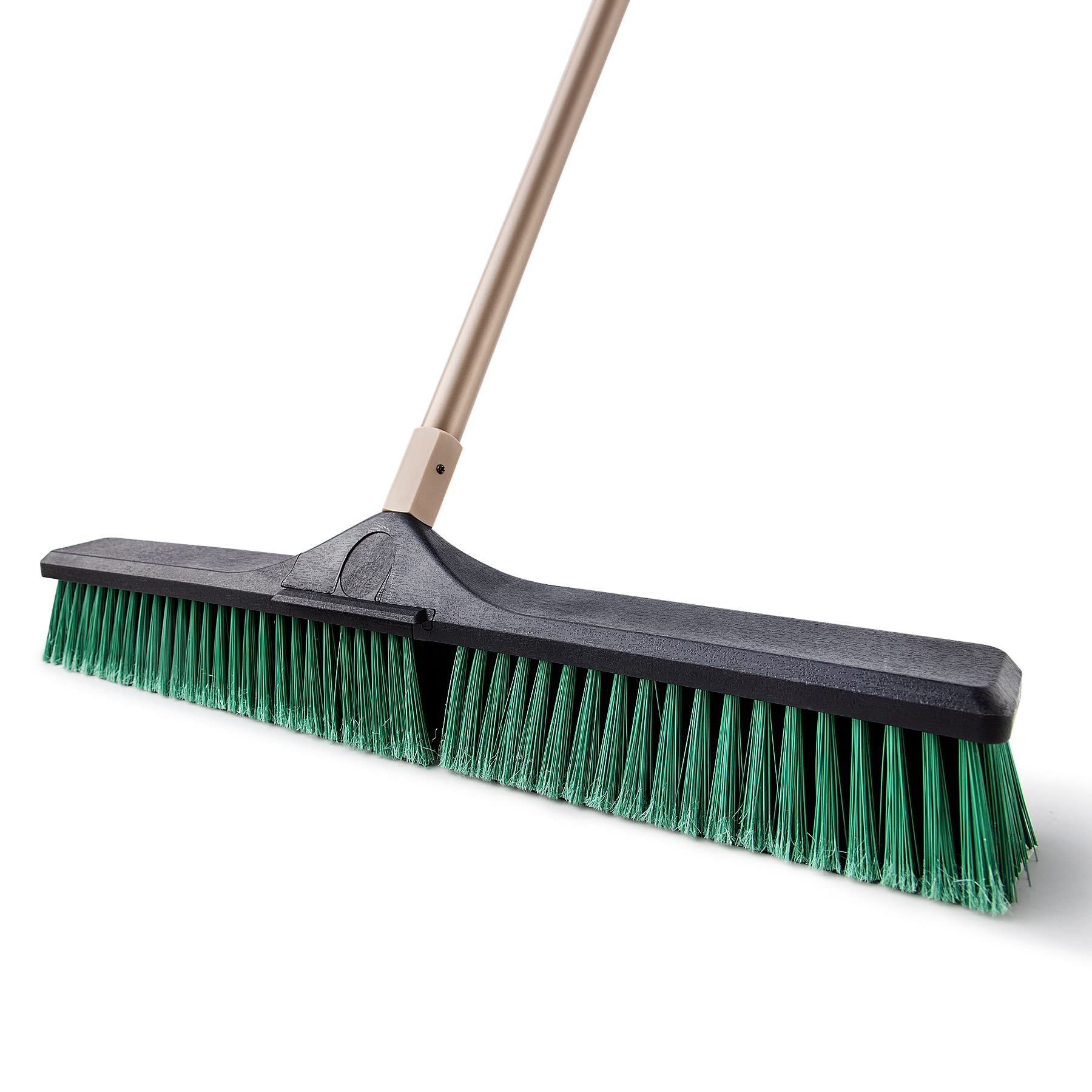 Garden 60cm heavy duty push broom floor and cleaning sweeping scrub brush Outdoor Stiff Sweeping Magic Brooms with long 