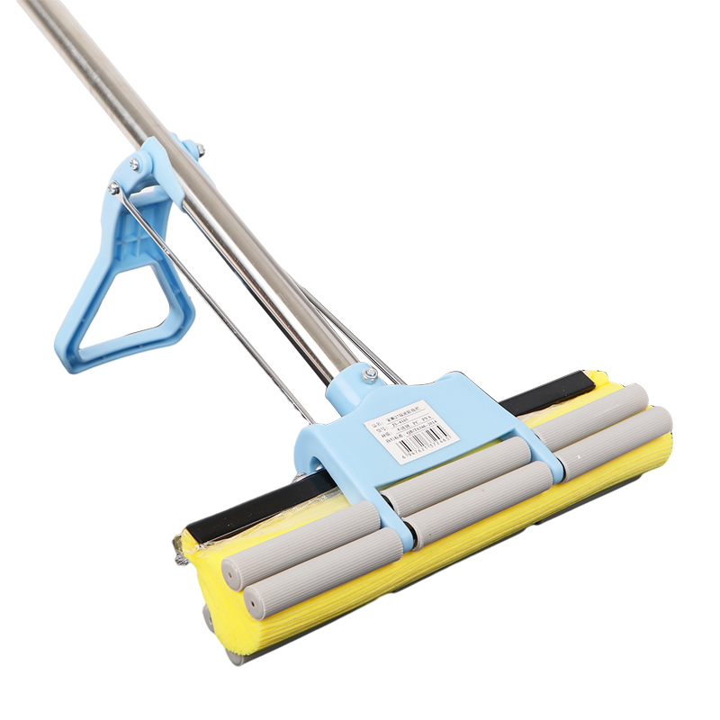 2021 New Design Household Floor Cleaning Magic Roller Hand Free PVA Sponge Mop