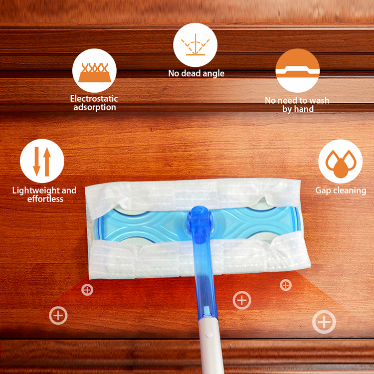 cleaning supplies mops cleaning floor household disposable cleaning Electrostatic dust removal  floor mops dust-free mop