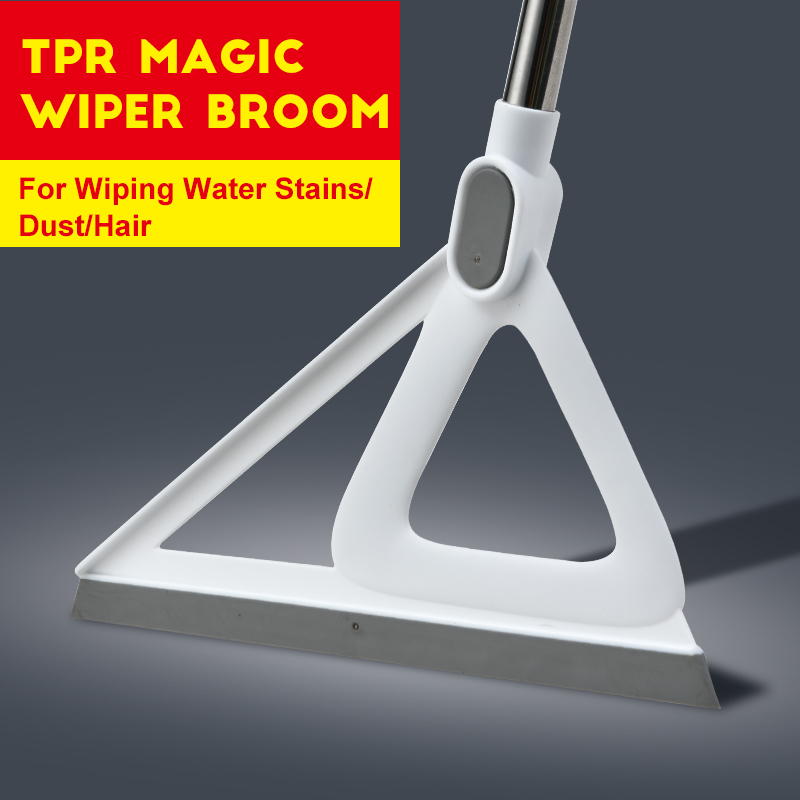 Silicone Floor Glass Mops Wiper Mopping Household Pet Hair Removal Brushes Cleaning Tools Dual-use Broom