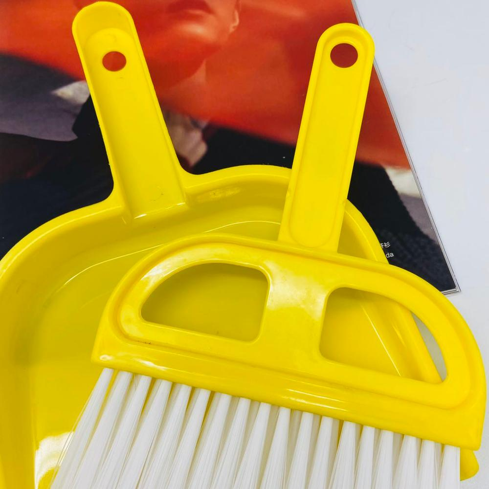 keyboard desktop small corner gap brush mini broom and dustpan set