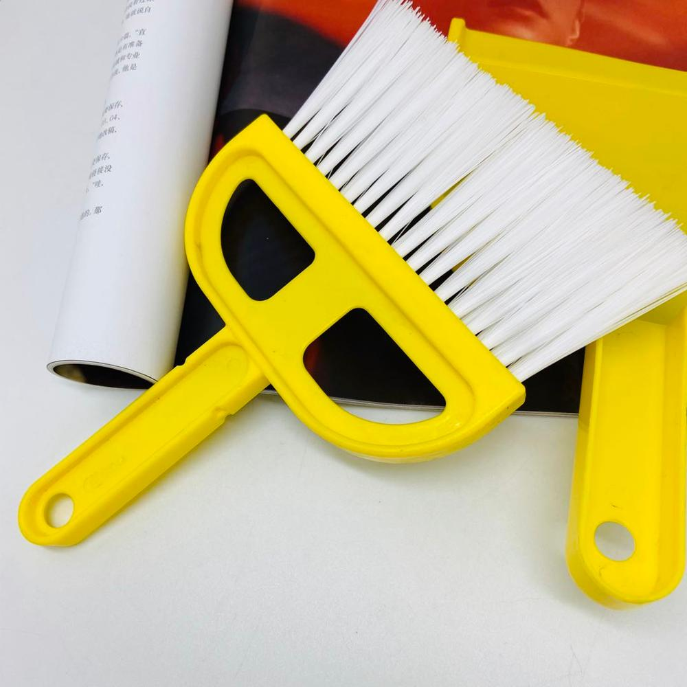 keyboard desktop small corner gap brush mini broom and dustpan set