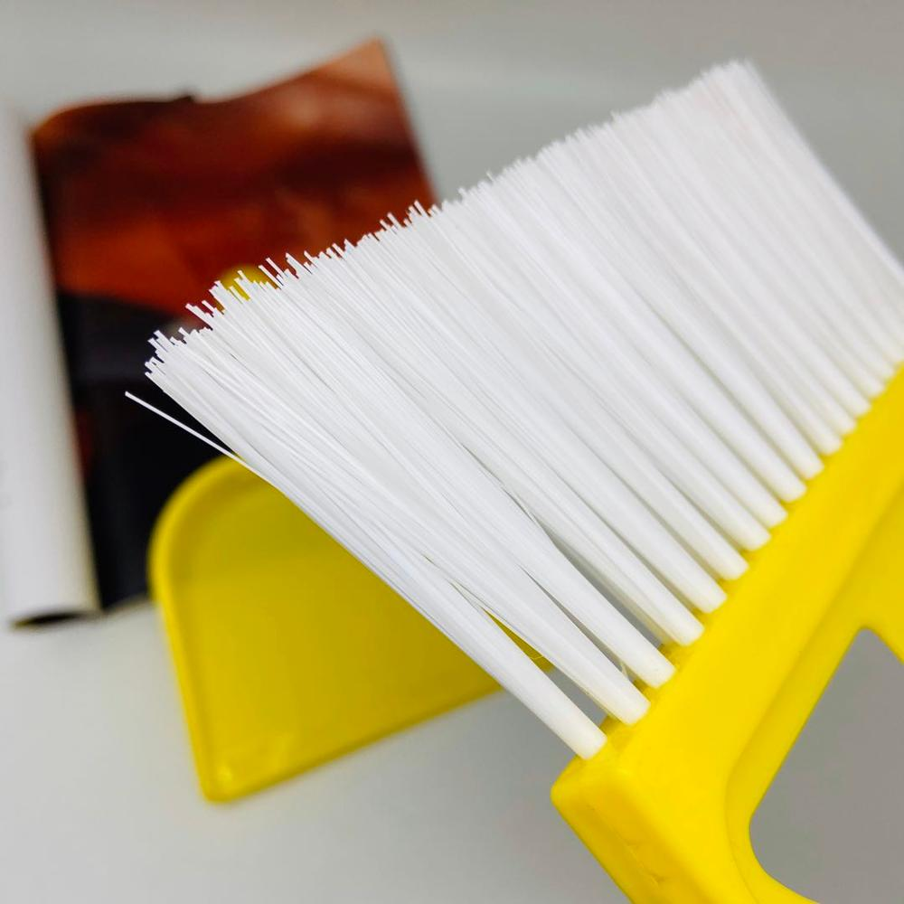 keyboard desktop small corner gap brush mini broom and dustpan set