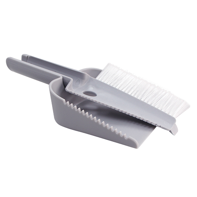 Best Quality Home Cleaning Sawtooth Blade Handle Attachable Hand Tool Mini Broom and Mini Dust Pan Set