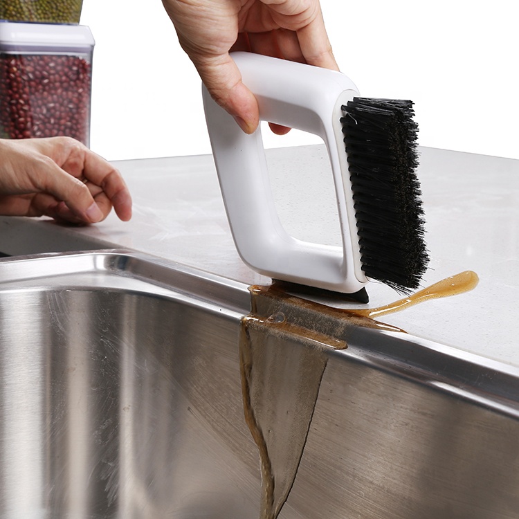 new design high quality silicone brush table mini size dusting plastic broom and dustpan set