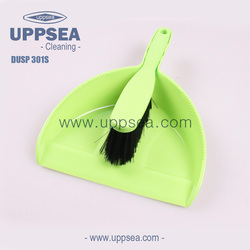 Mini Hand Whisk Broom and Snap-on Dustpan Set, Portable Dust Pan Set for Floor, Sofa, Desk, Keyboard, Car (Blue)