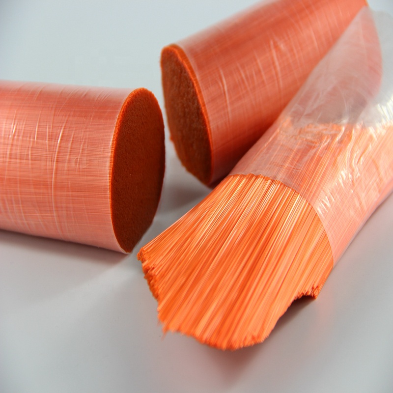 Level or wavy cheap synthetic fiber  pet monofilament for making hotel broom