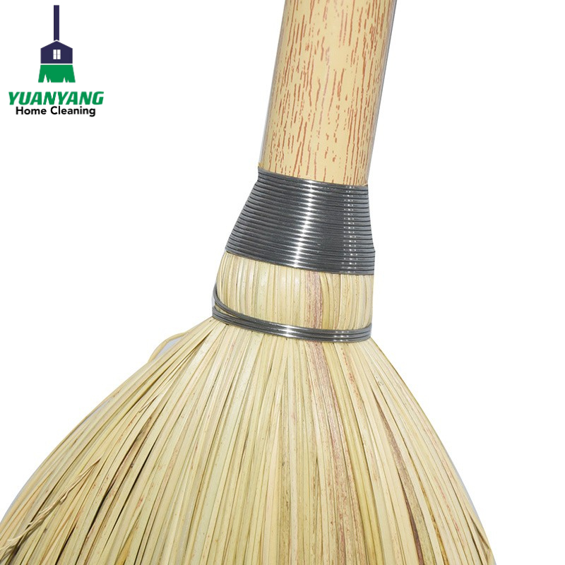 2022 trend Natural Material Corn Broom,  sorghum grass China broom sweeping street broom