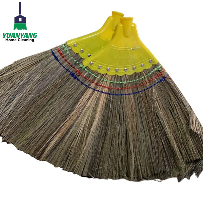 2022 trend Natural Material Corn Broom,  sorghum grass China broom sweeping street broom