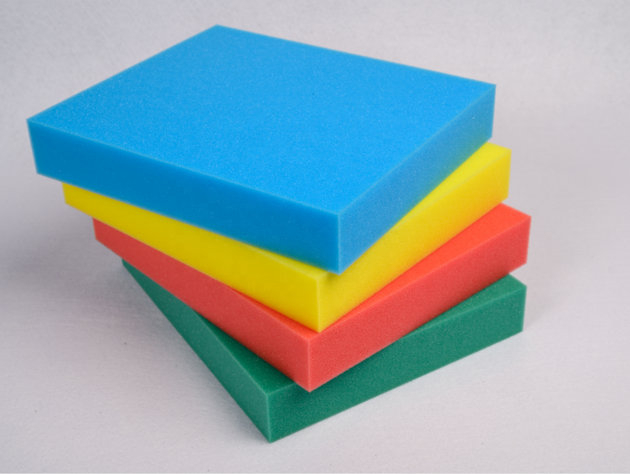 Cleaning Scrub Sponge  Colourful Foam Dishwashing Cleaner for Dishes Pots Pans