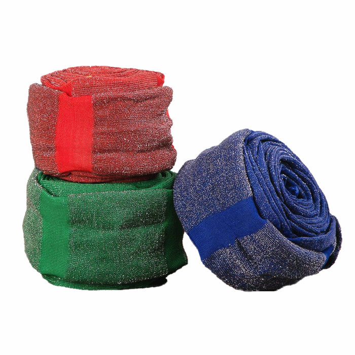 Good sale Stainless steel wire metal fabric for making kitchen cleaning scouring pads scrubber raw material cloth in rol