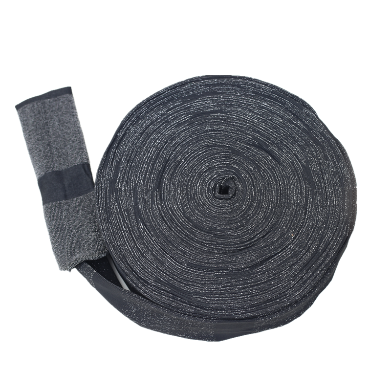 Cheap price ss410 steel wire non rust stainless scourer kitchen cleaning scouring pad sponge raw material knitting fabri