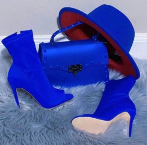 Women's Solid Color Heeled Open Toe Ankle Boots High-Heeled Single Shoes