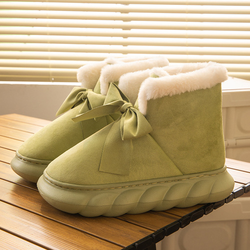 Women's Cotton Shoes Snow Boots Winter Warm Windproof Thick Soled Short Boots