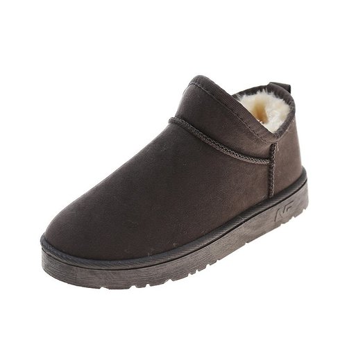 High Quality Women Cotton Boots Non-Slip Flat Boots for Winter Warmth