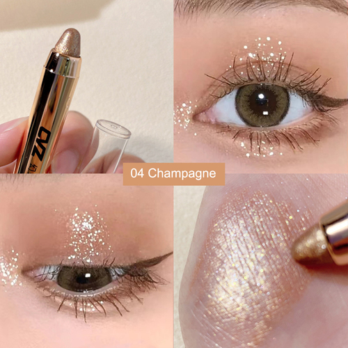 Eye Makeup 6 Colors Shimmer Eye Shadow Pencil Pearly Shine Glitter Eyeshadow Stick